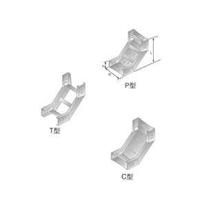 LQJ-05AT、P、C型鋁合金垂直下彎通